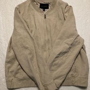 Banana Republic Tan Zip Up Jacket